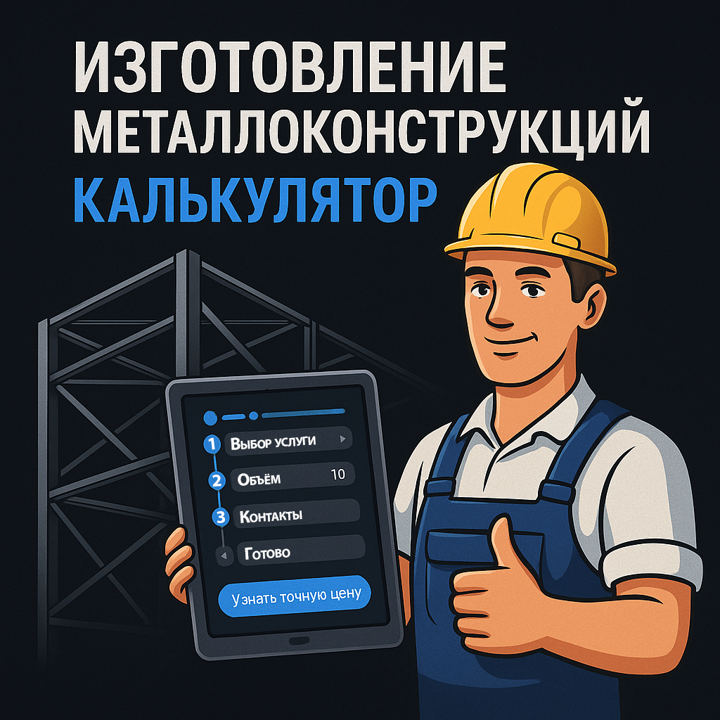 Калькулятор стоимости металлоконструкций