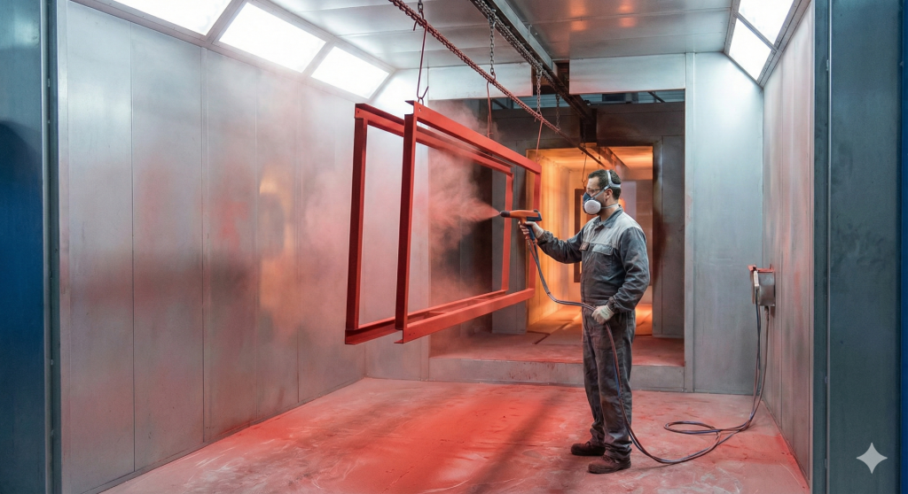 Полимерно-порошковая покраска